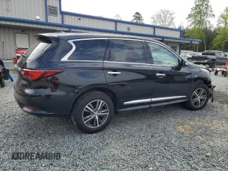2020 Infiniti QX60 Luxe with VIN 5N1DL0MM8LC521231, listed as a Copart auction lot 52599415 with 101,375 mi miles and Salvage Title. Bid and sale history available at DreamBid. Image 3.