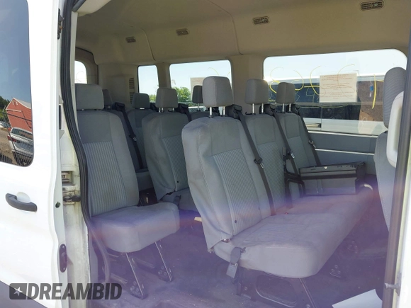 2018 Ford Transit Passenger XL with VIN 1FBAX2CMXJKB46104, listed as a IAAI auction lot 42263406 with Not provided miles and . Bid and sale history available at DreamBid. Image 8.