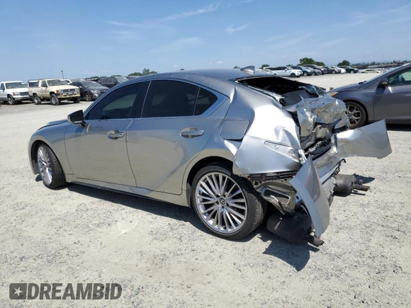 2023 Lexus IS 300 с VIN JTHDA1D2XP5124675, выставлен на аукционе Copart как лот 54183215 с пробегом 27 110 миль миль и Списание • Salvage title. История ставок и продаж доступна на DreamBid. Изображение 2.