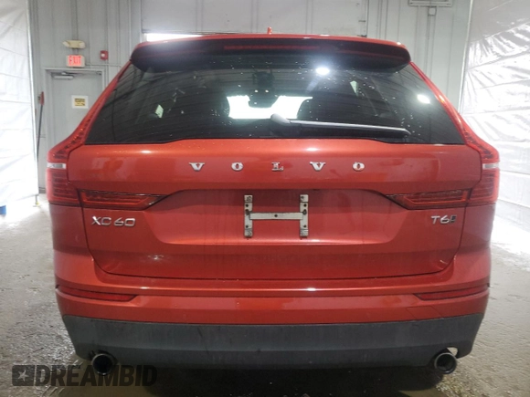 2018 Volvo XC60 Momentum с VIN LYVA22RK6JB113602, выставлен на аукционе Copart как лот 50982455 с пробегом 52 026 миль миль и Списание • Salvage title. История ставок и продаж доступна на DreamBid. Изображение 6.