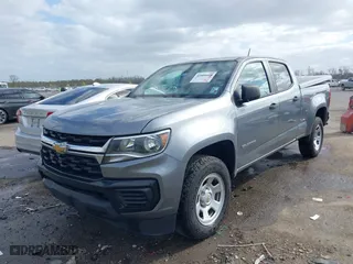 2021 Chevrolet Colorado 2WD Work Truck with VIN 1GCGSBEN7M1181283, listed as a IAAI auction lot 41804608 with 80,886 mi miles. Bid and sale history available at carsss.com. Image 17.