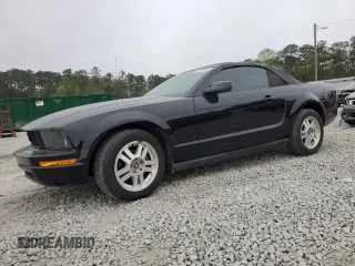 2007 Ford Mustang Deluxe with VIN 1ZVFT84N375281260, listed as a Copart auction lot 51205445 with 274,807 mi miles and Salvage Title. Bid and sale history available at carsss.com. Image 1.
