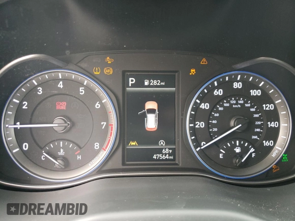 2022 Hyundai Kona SE z VIN KM8K2CAB8NU815630, wystawiony jako Copart lot #53125475 z przebiegiem 47 564 mil mil oraz Szkoda całkowita • Salvage title. Historia ofert i sprzedaży dostępna na DreamBid. Obrazek 9.