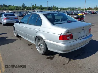 2001 BMW 5 Series 530iA with VIN WBADT63421CF02292, listed as a IAAI auction lot 39872425 with 84,778 mi miles. Bid and sale history available at carsss.com. Image 3.