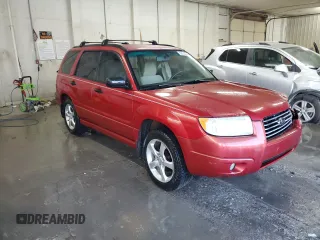 2007 Subaru Forester X with VIN JF1SG63637H703679, listed as a Copart auction lot 82034424 with 176,075 mi miles and Salvage Title. Bid and sale history available at carsss.com. Image 4.