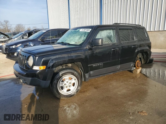 2015 Jeep Patriot Sport with VIN 1C4NJRBB5FD411997, listed as a Copart auction lot 47387685 with Not provided miles and Non repairable. Bid and sale history available at DreamBid. Image 1.