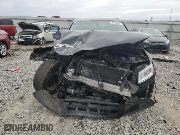 2016 Audi Q5 Premium with VIN WA1C2AFP7GA083006, listed as a Copart auction lot 43183285 with 0 mi miles and Salvage Title. Bid and sale history available at carsss.com. Image 5.
