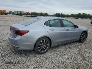 2015 Acura TLX Technology with VIN 19UUB2F56FA024754, listed as a Copart auction lot 57663145 with 146,674 mi miles and Salvage title. Bid and sale history available at DreamBid. Image 3.