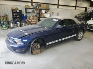 2010 Ford Mustang V6 with VIN 1ZVBP8EN6A5178441, listed as a Copart auction lot 46820805 with 120,220 mi miles and Salvage Title. Bid and sale history available at carsss.com. Image 1.