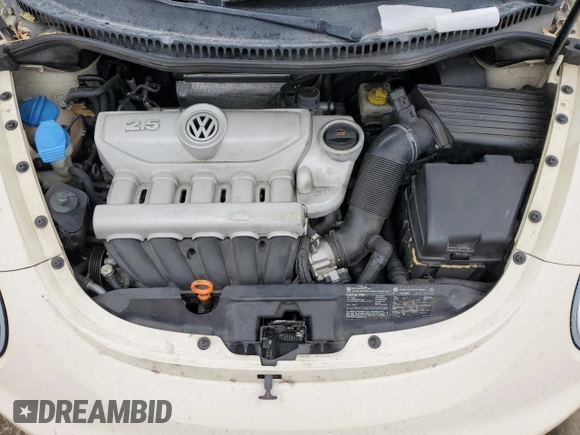 2006 Volkswagen Beetle с VIN 3VWRW31C36M415168, выставлен на аукционе Copart как лот 82887434 с пробегом 159 551 миль миль и Списание • Salvage title. История ставок и продаж доступна на DreamBid. Изображение 11.