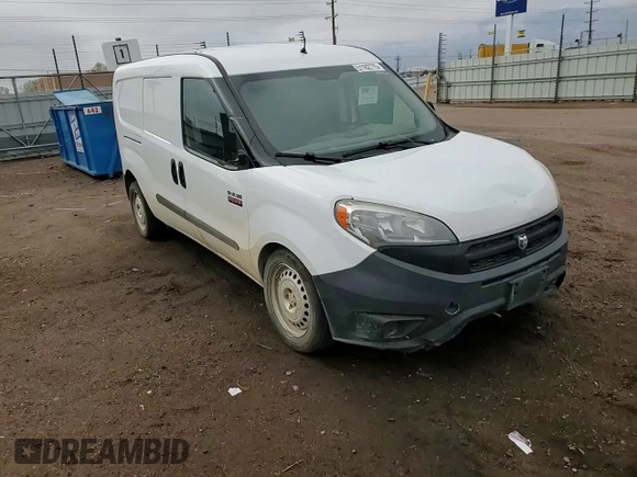 2017 Ram ProMaster City Cargo Tradesman z VIN ZFBERFAB6H6E72328, wystawiony jako Copart lot #51162775 z przebiegiem 169 253 mil mil oraz Szkoda całkowita • Salvage title. Historia ofert i sprzedaży dostępna na DreamBid. Obrazek 10.