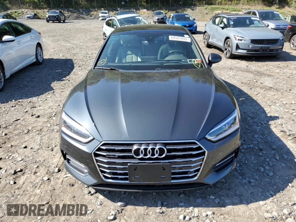 2018 Audi A5 Sportback Premium Plus with VIN WAUBNCF52JA129963, listed as a Copart auction lot 69507693 with 58,448 mi miles. Bid and sale history available at carsss.com. Image 5.