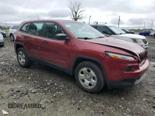 2015 Jeep Cherokee Sport z VIN 1C4PJMAB7FW660058, wystawiony jako Copart lot #56705715 z przebiegiem 87 700 mil mil oraz Szkoda całkowita • Salvage title. Historia ofert i sprzedaży dostępna na DreamBid. Obrazek 4.