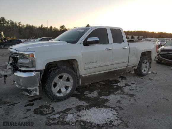 2018 Chevrolet Silverado 1500 LTZ with VIN 1GCVKSEC9JZ206400, listed as a Copart auction lot 43257775 with 106,986 mi miles and Salvage Title. Bid and sale history available at carsss.com. Image 1.