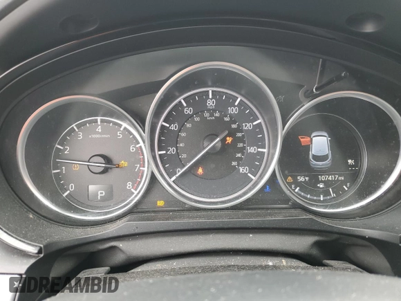 2018 Mazda CX-9 Signature with VIN JM3TCBEY8J0233759, listed as a Copart auction lot 51578895 with 107,417 mi miles and Salvage Title. Bid and sale history available at carsss.com. Image 9.
