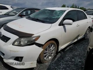 2010 Toyota Corolla with VIN 2T1BU4EE5AC236871, listed as a Copart auction lot 58350175 with Not provided miles and Salvage title. Bid and sale history available at DreamBid. Image 1.
