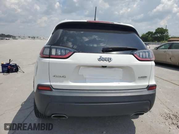 2019 Jeep Cherokee Latitude Plus with VIN 1C4PJMLX6KD106282, listed as a Copart auction lot 63576375 with 78,207 mi miles and Salvage title. Bid and sale history available at DreamBid. Image 6.