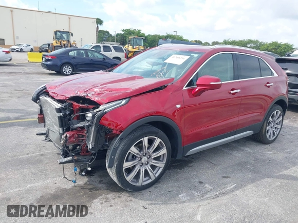 2021 Cadillac XT4 FWD Premium Luxury with VIN 1GYFZCR41MF043072, listed as a IAAI auction lot 41769251 with 31,053 mi miles. Bid and sale history available at carsss.com. Image 19.