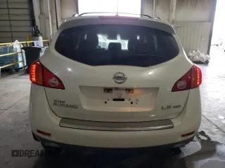2010 Nissan Murano SL with VIN JN8AZ1MW0AW136050, listed as a Copart auction lot 56939964 with 204,262 mi miles and Salvage Title. Bid and sale history available at carsss.com. Image 6.