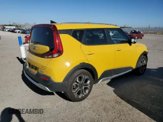 2020 Kia Soul S with VIN KNDJ23AU6L7047661, listed as a Copart auction lot 53344265 with 60,387 mi miles and Salvage Title. Bid and sale history available at carsss.com. Image 3.