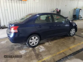2008 Toyota Yaris with VIN JTDBT903081226785, listed as a Copart auction lot 54944245 with 111,133 mi miles and Salvage Title. Bid and sale history available at DreamBid. Image 3.