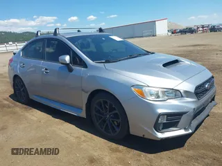 2018 Subaru WRX Premium with VIN JF1VA1C67J9817879, listed as a IAAI auction lot 42675612 with 46,839 mi miles and . Bid and sale history available at DreamBid. Image 1.