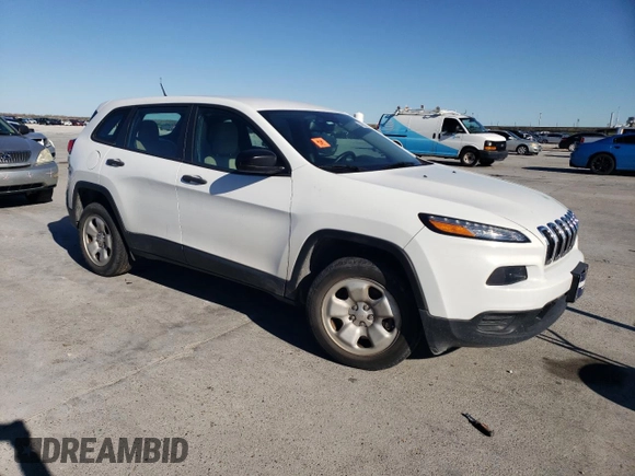 2016 Jeep Cherokee Sport с VIN 1C4PJLAB5GW233814, выставлен на аукционе Copart как лот 47597045 с пробегом 72 605 миль миль и Списание • Salvage title. История ставок и продаж доступна на DreamBid. Изображение 4.
