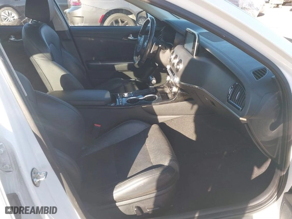 2019 Kia Stinger with VIN KNAE15LAXK6065844, listed as a IAAI auction lot 41349805 with 119,562 mi miles. Bid and sale history available at carsss.com. Image 5.