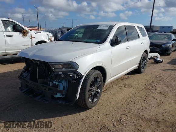 2021 Dodge Durango GT Plus with VIN 1C4RDHDG4MC577944, listed as a IAAI auction lot 41148909 with 71,236 mi miles and . Bid and sale history available at DreamBid. Image 18.
