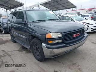 2005 GMC Yukon SLT z VIN 1GKEC13V95J261305, wystawiony jako IAAI lot #42194360 z przebiegiem 193 597 mil mil oraz . Historia ofert i sprzedaży dostępna na DreamBid. Obrazek 1.