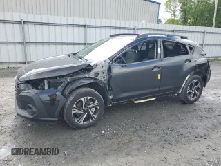 2024 Subaru Crosstrek Premium с VIN JF2GUADC3R8305845, выставлен на аукционе Copart как лот 51933905 с пробегом 25 175 миль миль и Списание • Salvage title. История ставок и продаж доступна на DreamBid. Изображение 1.