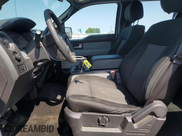 2014 Ford F-150 XL with VIN 1FTEW1CM6EFC60478, listed as a Copart auction lot 58873165 with 126,414 mi miles and Salvage title. Bid and sale history available at DreamBid. Image 7.