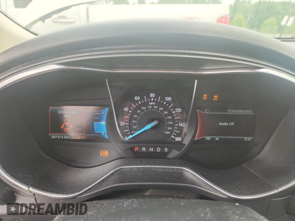 2018 Ford Fusion Titanium with VIN 3FA6P0D99JR205600, listed as a Copart auction lot 60753595 with 67,374 mi miles and Salvage title. Bid and sale history available at DreamBid. Image 9.