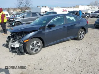 2020 Honda Civic LX z VIN 2HGFC2F61LH570034, wystawiony jako IAAI lot #41784357 z przebiegiem Nie podano mil oraz . Historia ofert i sprzedaży dostępna na DreamBid. Obrazek 16.