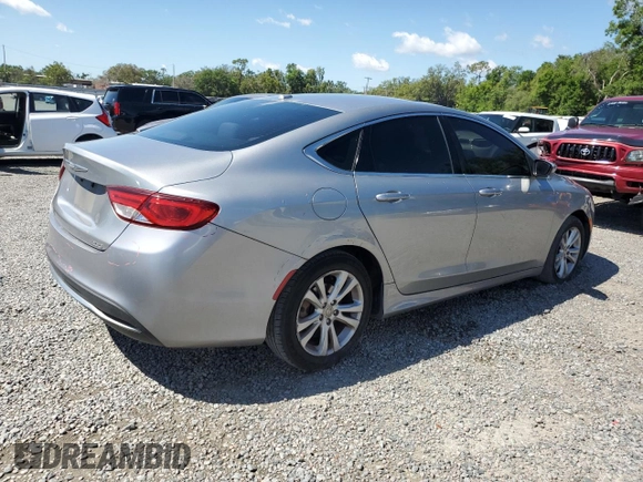 2015 Chrysler 200 Limited with VIN 1C3CCCAB0FN621700, listed as a Copart auction lot 52697045 with 207,556 mi miles and Salvage Title. Bid and sale history available at carsss.com. Image 3.
