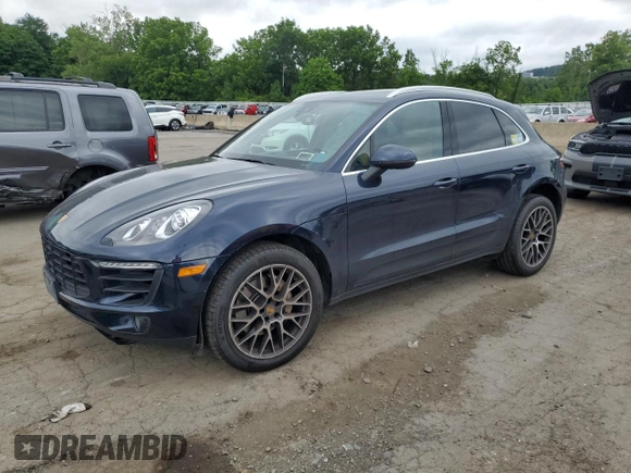 2017 Porsche Macan S z VIN WP1AB2A55HLB19062, wystawiony jako Copart lot #64770815 z przebiegiem 39 489 mil mil oraz Szkoda całkowita • Salvage title. Historia ofert i sprzedaży dostępna na DreamBid. Obrazek 1.