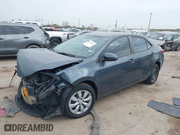 2016 Toyota Corolla L with VIN 2T1BURHE2GC575444, listed as a IAAI auction lot 41744265 with 87,834 mi miles and . Bid and sale history available at DreamBid. Image 17.