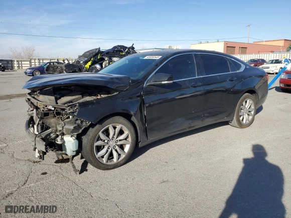 2017 Chevrolet Impala LT with VIN 2G1105SA3H9165378, listed as a Copart auction lot 45656545 with 133,082 mi miles and Salvage Title. Bid and sale history available at carsss.com. Image 1.