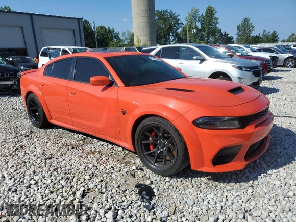 2022 Dodge Charger SRT Hellcat Redeye Widebody with VIN 2C3CDXL9XNH101459, listed as a Copart auction lot 67074044 with 10,701 mi miles and Salvage Title. Bid and sale history available at carsss.com. Image 4.