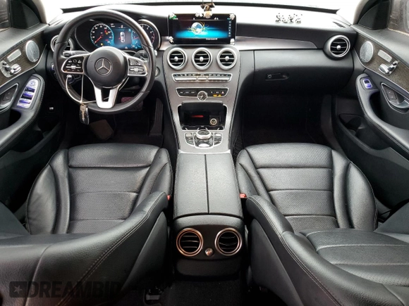 2020 Mercedes-Benz C 300 with VIN WDDWF8DBXLR531683, listed as a Copart auction lot 60131475 with 64,797 mi miles and Salvage title. Bid and sale history available at DreamBid. Image 8.