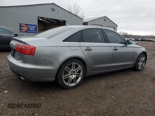 2012 Audi A6 with VIN WAUFGCFCXCN041958, listed as a Copart auction lot 84401704 with 153,751 mi miles and Clean title. Bid and sale history available at DreamBid. Image 3.