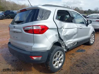 2018 Ford EcoSport SE with VIN MAJ3P1TE9JC219860, listed as a IAAI auction lot 41730497 with 78,496 mi miles. Bid and sale history available at carsss.com. Image 4.