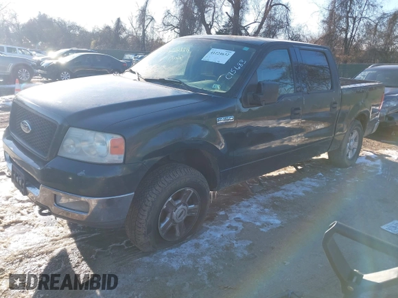 2004 Ford F-150 XLT with VIN 1FTPW14584KC75683, listed as a IAAI auction lot 41224632 with 349,638 mi miles. Bid and sale history available at carsss.com. Image 18.
