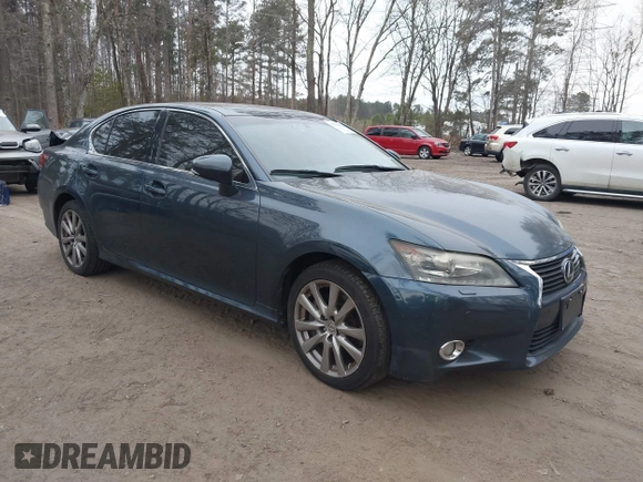 2013 Lexus GS 350 with VIN JTHCE1BL6D5006761, listed as a IAAI auction lot 41376327 with 173,698 mi miles. Bid and sale history available at carsss.com. Image 1.
