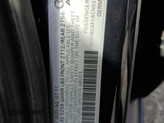 2012 Audi A6 Premium Plus с VIN WAUBGAFC6CN026375, выставлен на аукционе Copart как лот 50680345 с пробегом 157 088 миль миль и Чистый • Clean title. История ставок и продаж доступна на DreamBid. Изображение 12.
