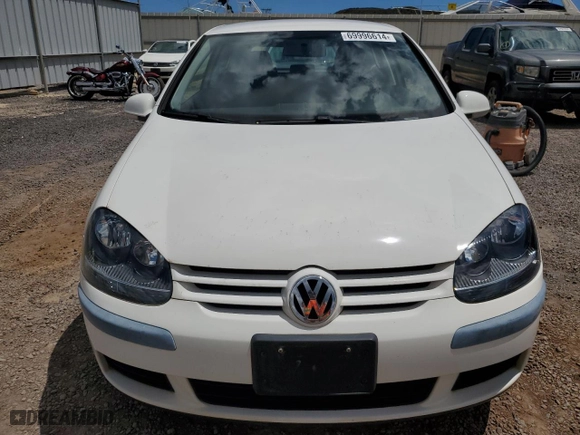 2007 Volkswagen Rabbit with VIN WVWBS71KX7W154086, listed as a Copart auction lot 69996614 with 106,156 mi miles and Clean Title. Bid and sale history available at carsss.com. Image 5.