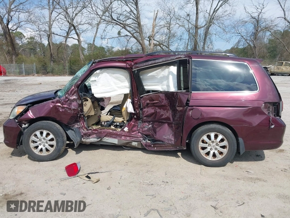 2008 Honda Odyssey EX-L with VIN 5FNRL38728B093795, listed as a IAAI auction lot 41798829 with 1 mi miles. Bid and sale history available at carsss.com. Image 15.