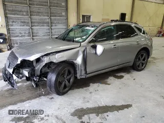 2022 Genesis GV70 Sport with VIN KMUMCDTC3NU012338, listed as a Copart auction lot 42691625 with 67,161 mi miles and Salvage title. Bid and sale history available at DreamBid. Image 1.