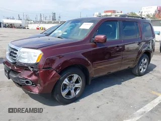 2012 Honda Pilot EX-L with VIN 5FNYF4H64CB071399, listed as a IAAI auction lot 42458976 with 91,026 mi miles and . Bid and sale history available at DreamBid. Image 2.