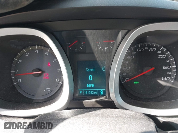 2012 Chevrolet Equinox LT w/1LT with VIN 2GNFLDE50C6207536, listed as a IAAI auction lot 41712094 with 191,782 mi miles. Bid and sale history available at carsss.com. Image 7.